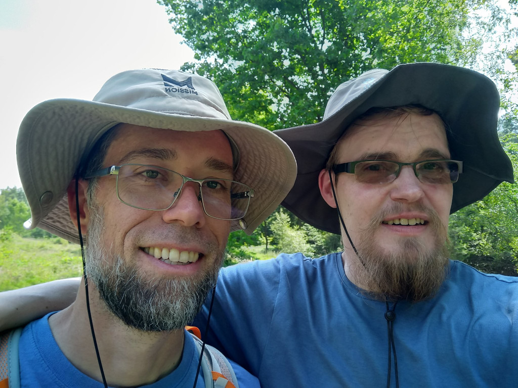 A picture showing Jason and Jens